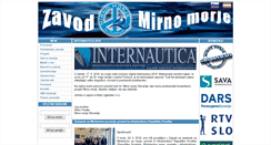 Desktop Screenshot of mirnomorje.org